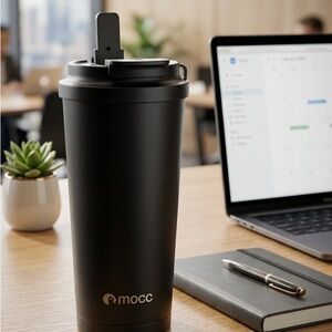 NIB mocc 19oz Matte Black Tumbler - Insulated